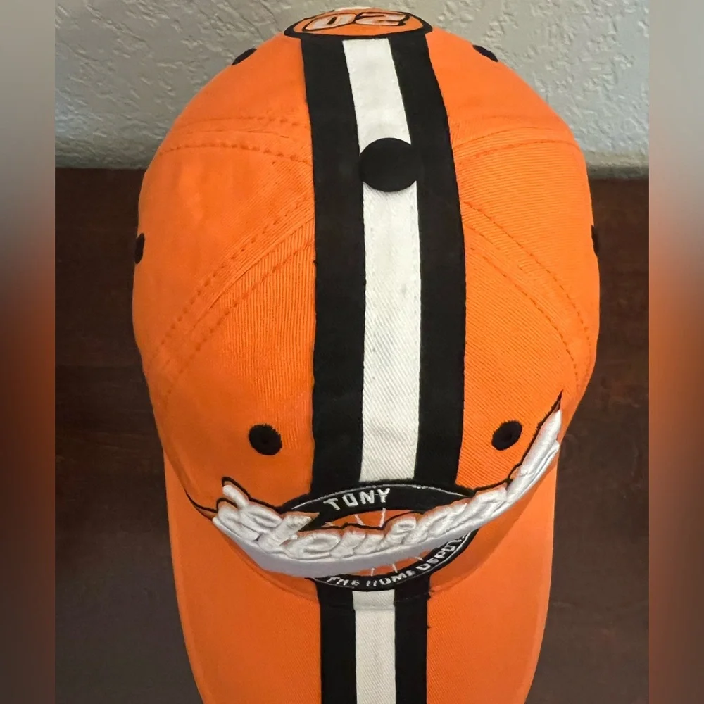 Tony Stewart #20 Home Depot Hats Chase Authentic One Size Adjustable Orange